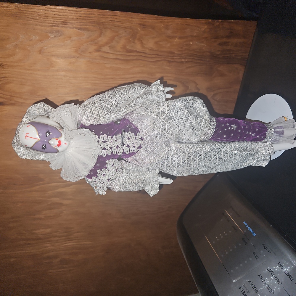 Harley Quinn Antique Porclein Doll